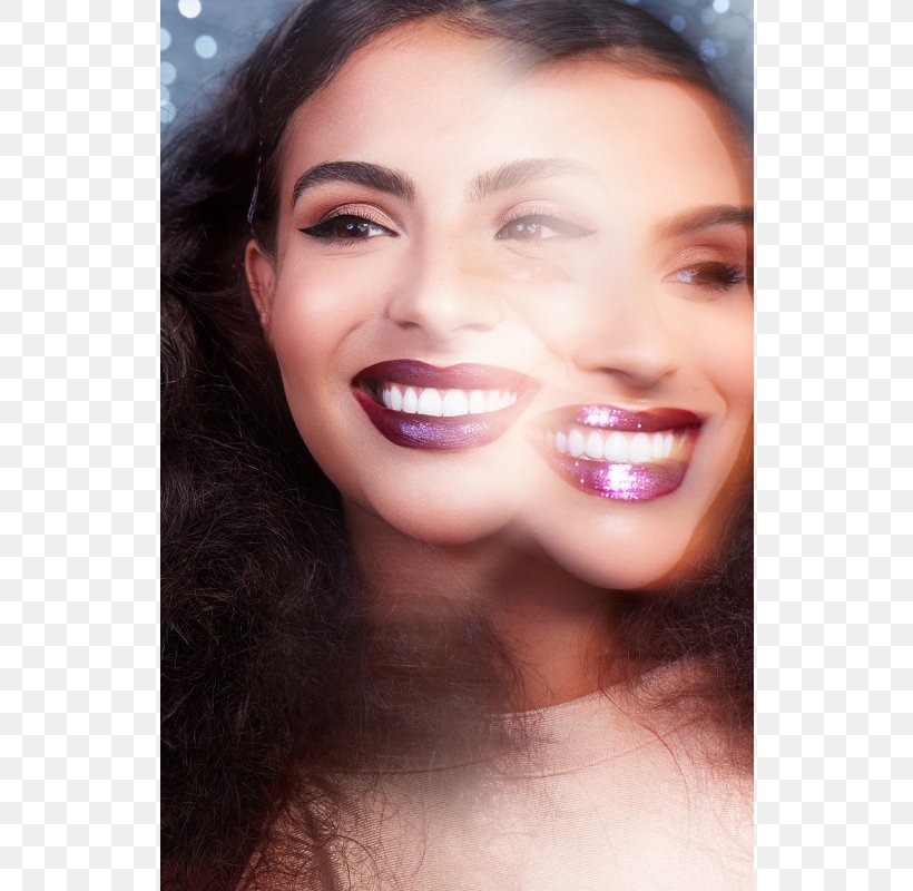 Ciaté Glitter Flip Metallic Color Lipstick Cheek, PNG, 800x800px, Lip, Beauty, Black Hair, Brown Hair, Cheek Download Free