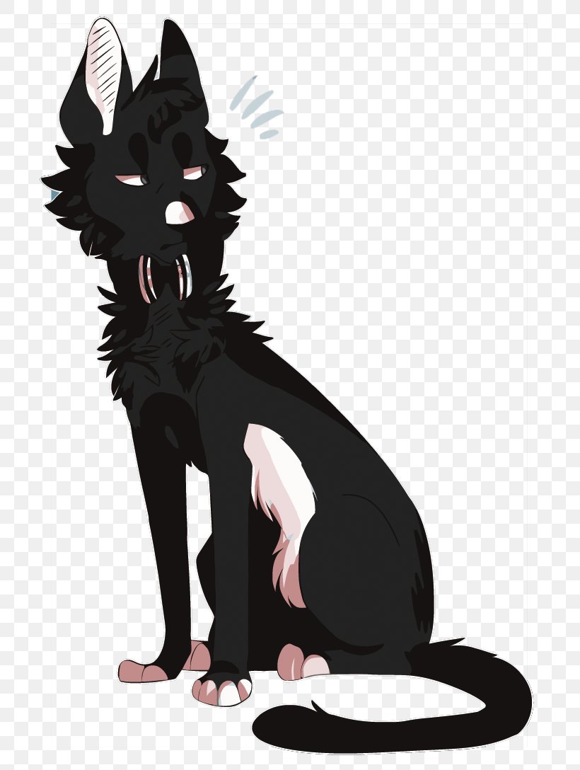 Dog Whiskers Cartoon, PNG, 735x1088px, Dog, Artworks, Black, Black Cat, Canidae Download Free