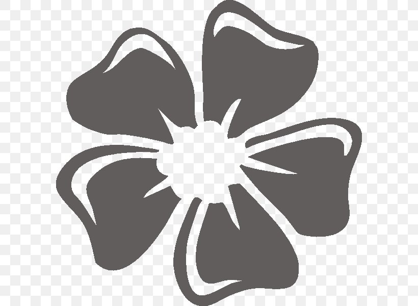Flower Sticker Petal Car Plants, PNG, 600x600px, Flower, Adhesive, Artificial Flower, Black, Black And White Download Free