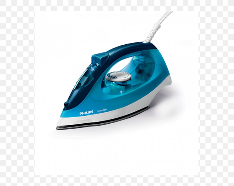 Clothes Iron Philips Small Appliance Clothes Steamer Ironing, PNG, 650x650px, Clothes Iron, Aqua, Clothes Steamer, Discounts And Allowances, Electronics Download Free