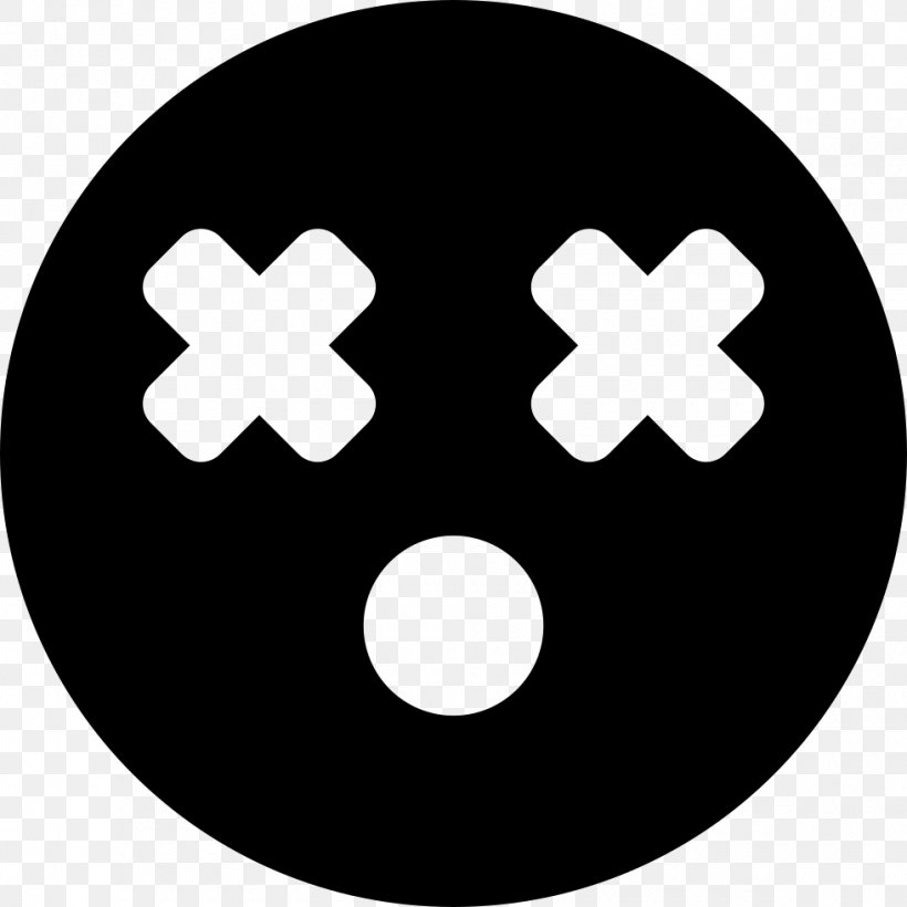 Emoticon Smiley Download, PNG, 980x980px, Emoticon, Black And White, Smiley, Symbol Download Free
