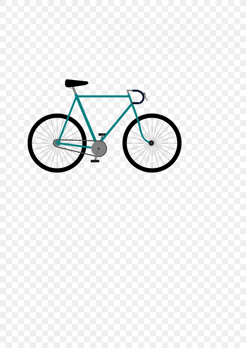 Bicycle Wheels Fixed-gear Bicycle Cycling Clip Art, PNG, 2400x3394px, Bicycle, Area, Bicycle Accessory, Bicycle Cranks, Bicycle Drivetrain Part Download Free