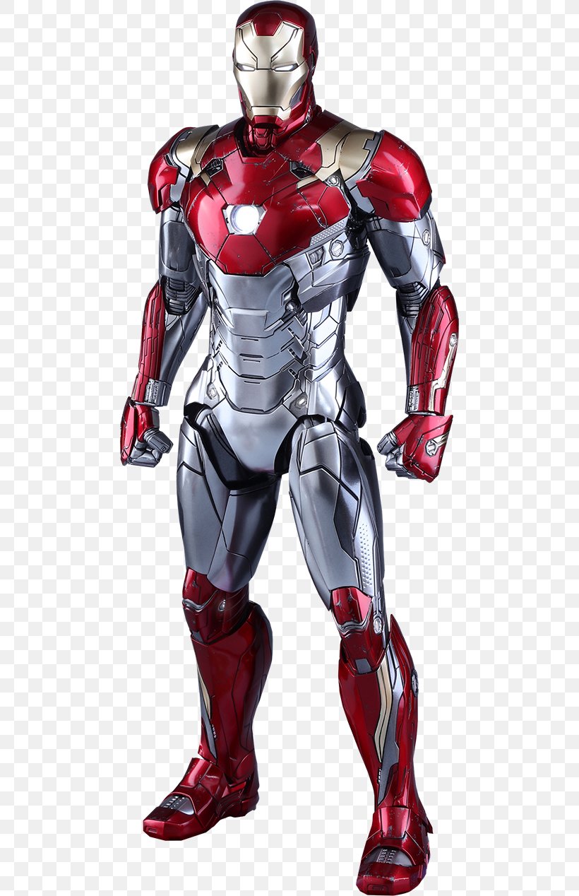 Iron Man's Armor Spider-Man Marvel Cinematic Universe Hot Toys Limited, PNG, 480x1268px, Iron Man, Action Figure, Action Toy Figures, Antman, Armour Download Free