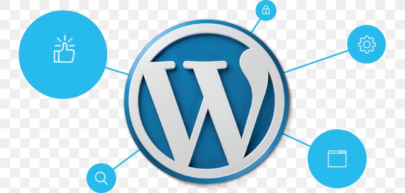 WordPress.com Clip Art Website Development, PNG, 743x391px, Wordpress, Blog, Blue, Brand, Communication Download Free