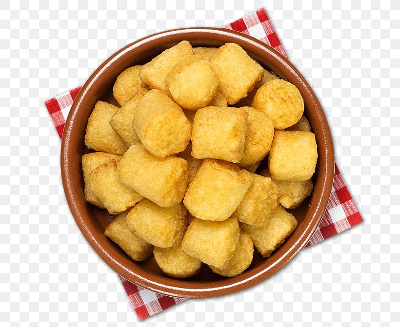 Chicken Nugget Pão De Queijo Vegetarian Cuisine Food Recipe, PNG, 706x671px, Chicken Nugget, Chicken, Crouton, Cuisine, Dish Download Free