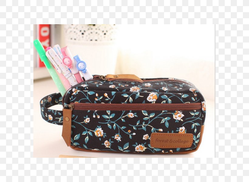 Handbag Pen & Pencil Cases Pen & Pencil Cases Box, PNG, 600x600px, Handbag, Bag, Box, Brown, Canvas Download Free