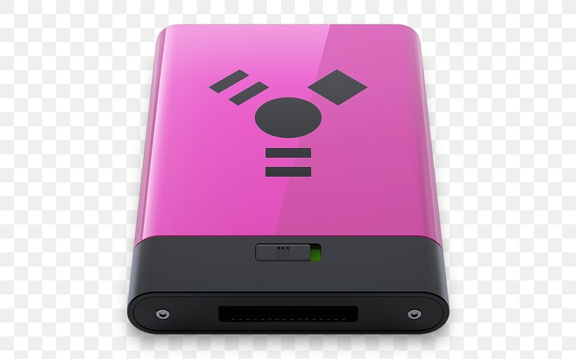 Pink Electronic Device Gadget Multimedia, PNG, 512x512px, Time Machine, Computer Hardware, Electronic Device, Electronics, Electronics Accessory Download Free