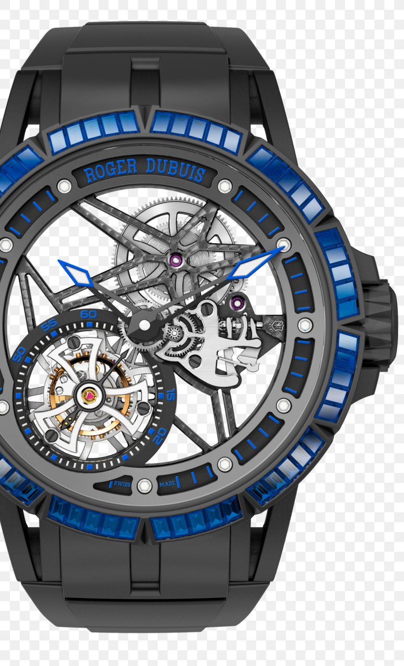 Roger Dubuis Tourbillon Skeleton Watch Watchmaker, PNG, 1230x2028px, Roger Dubuis, Brand, Ecodrive, Greubel Forsey, Mechanical Watch Download Free