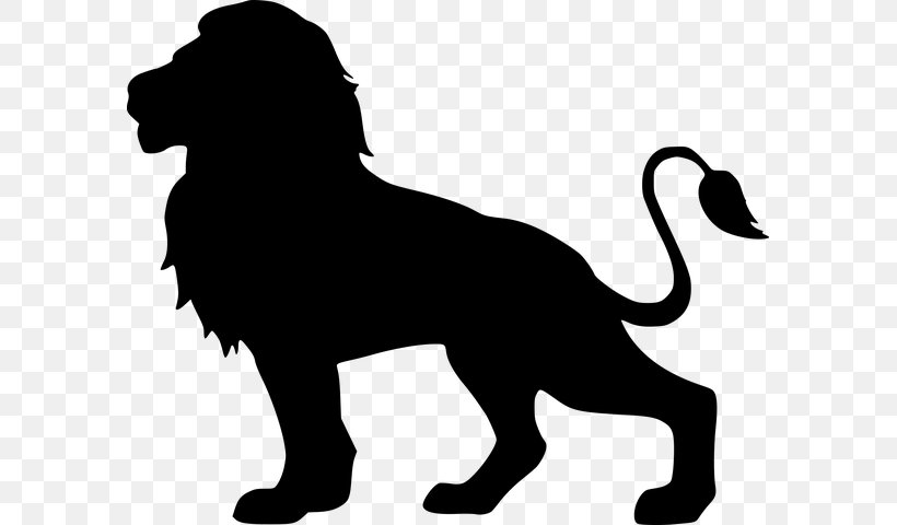 Lion King, PNG, 587x480px, Lion, Animal Figure, Black, Blackandwhite, Companion Dog Download Free