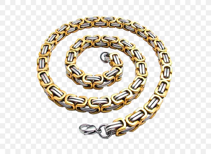 Chain Steel Necklace Alloy Bracelet, PNG, 600x600px, Chain, Alloy, Body Jewelry, Bracelet, Byzantine Chain Download Free