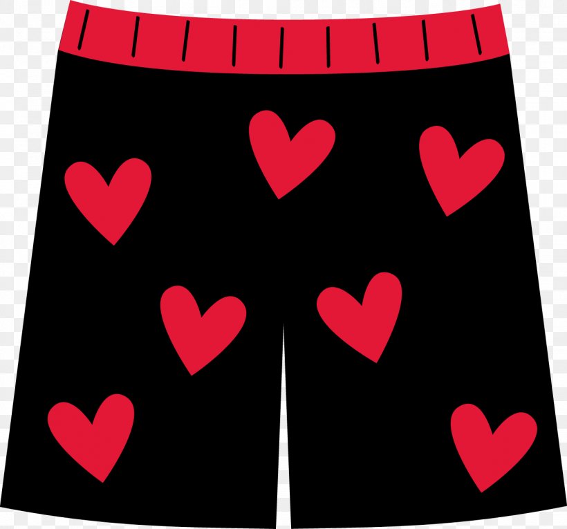 Clip Art Free Content Boxer Shorts Clothing, PNG, 1350x1260px, Watercolor, Cartoon, Flower, Frame, Heart Download Free