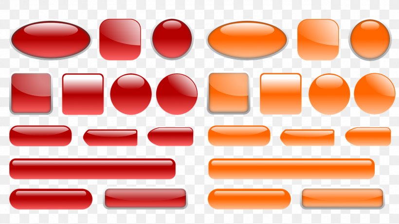 Clip Art Stock.xchng Button, PNG, 1280x720px, Button, Material Property, Orange, Rectangle, Red Download Free