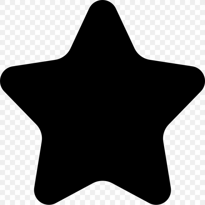 Five-pointed Star, PNG, 980x981px, Star, Black, Black And White, Fivepointed Star, Point Download Free