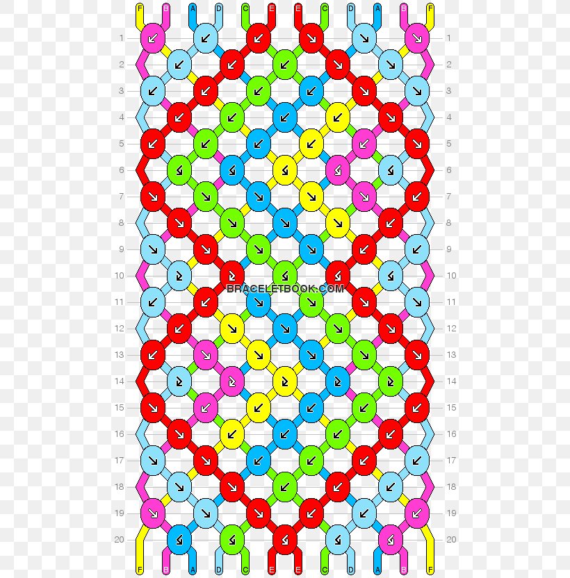 Friendship Bracelet Rainbow Loom Pattern, PNG, 506x832px, Friendship Bracelet, Area, Art, Bracelet, Do It Yourself Download Free