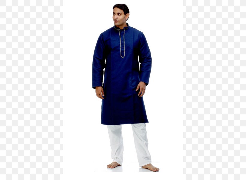 Kurta Pajamas Clothing Sherwani Sari, PNG, 600x600px, Kurta, Blue, Churidar, Clothing, Clothing In India Download Free