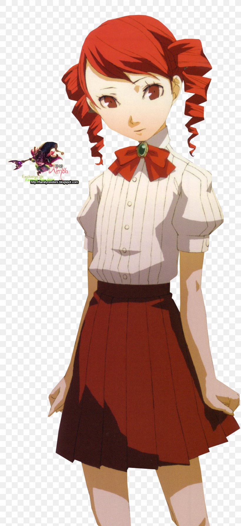 Shin Megami Tensei: Persona 3 Mitsuru Kirijo Persona Q: Shadow Of The Labyrinth Video Game Aigis, PNG, 900x1964px, Watercolor, Cartoon, Flower, Frame, Heart Download Free