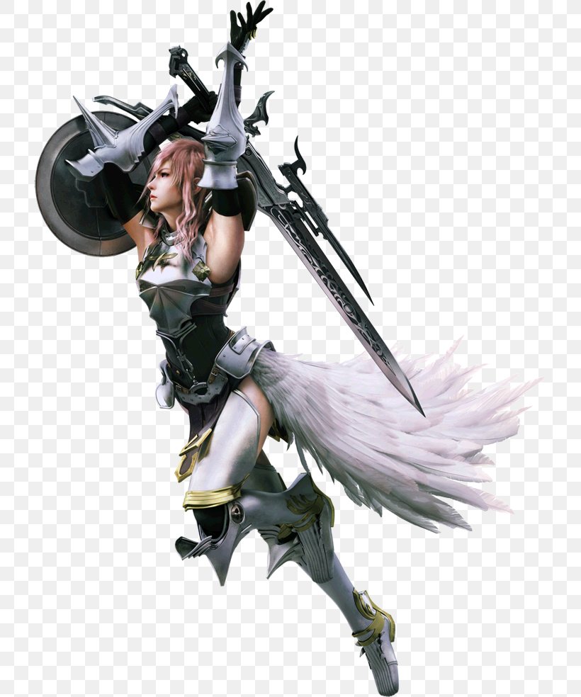 Final Fantasy XIII-2 Lightning Returns: Final Fantasy XIII Serah Farron, PNG, 723x984px, Final Fantasy Xiii, Action Figure, Cold Weapon, Figurine, Final Fantasy Download Free