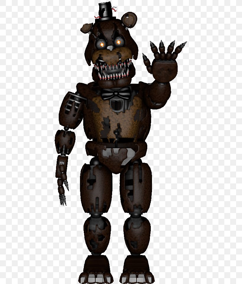 Five Nights At Freddy's 4 Freddy Fazbear's Pizzeria Simulator Nightmare Human Body, PNG, 449x960px, Nightmare, Action Toy Figures, Animatronics, Child, Fictional Character Download Free