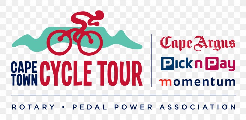 Cape Town Cycle Tour Logo Sponsor Cape Argus, PNG, 2157x1055px, Cape Town Cycle Tour, Area, Banner, Bicycle, Brand Download Free