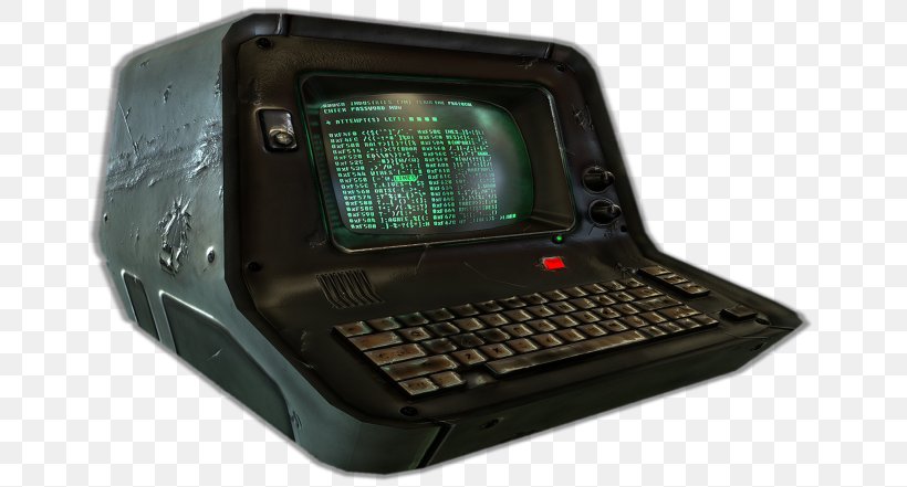 Fallout 4 Fallout 3 Fallout: Brotherhood Of Steel Wasteland Computer, PNG, 671x441px, Fallout 4, Bethesda Softworks, Computer, Computer Hardware, Electronic Device Download Free