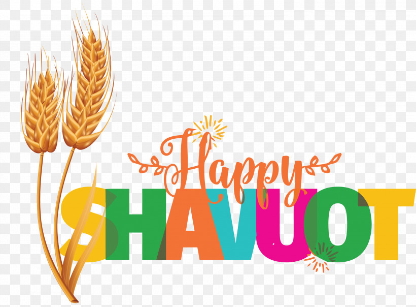 Happy Shavuot Feast Of Weeks Jewish, PNG, 3000x2211px, Happy Shavuot, Commodity, Grasses, Jewish, Logo Download Free