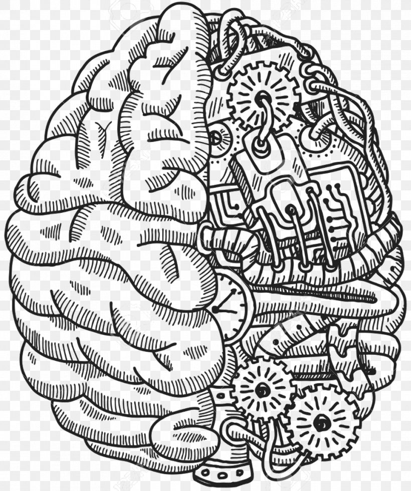 Human Brain Biomedical Engineering, PNG, 964x1153px, Watercolor, Cartoon, Flower, Frame, Heart Download Free
