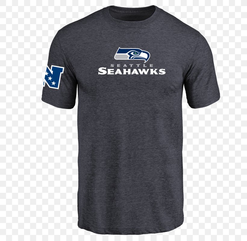 T-shirt Washington Capitals Seattle Seahawks NFL, PNG, 800x800px, Tshirt, Active Shirt, Blue, Brand, Clothing Download Free