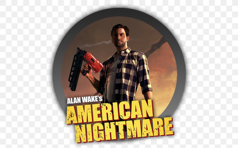 Alan Wake's American Nightmare Xbox 360 The Guild 2 Video Game, PNG, 512x512px, Alan Wake, Advertising, Brand, Cheating In Video Games, Facial Hair Download Free