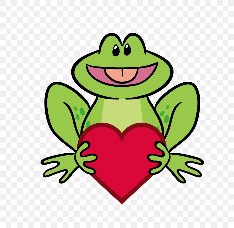 Frog Affection, PNG, 800x800px, Watercolor, Cartoon, Flower, Frame, Heart Download Free