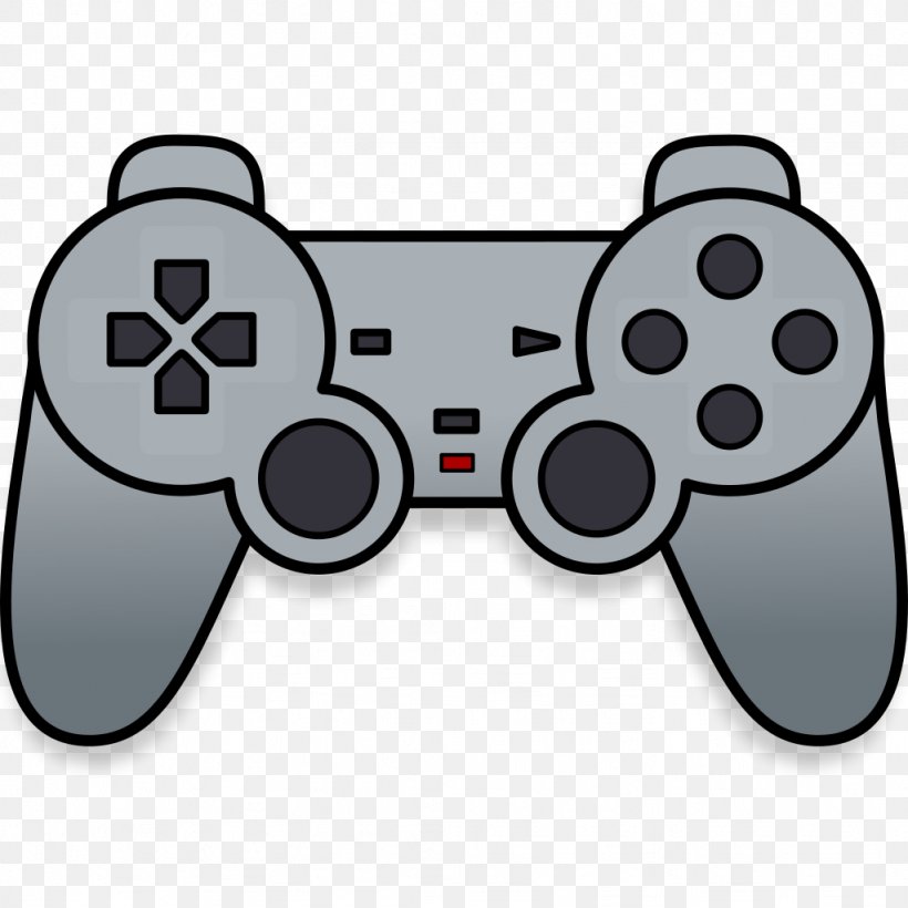 PlayStation 2 PlayStation 3 Game Controllers Gamepad Clip Art, PNG, 1024x1024px, Playstation 2, All Xbox Accessory, Cartoon, Drawing, Game Controller Download Free
