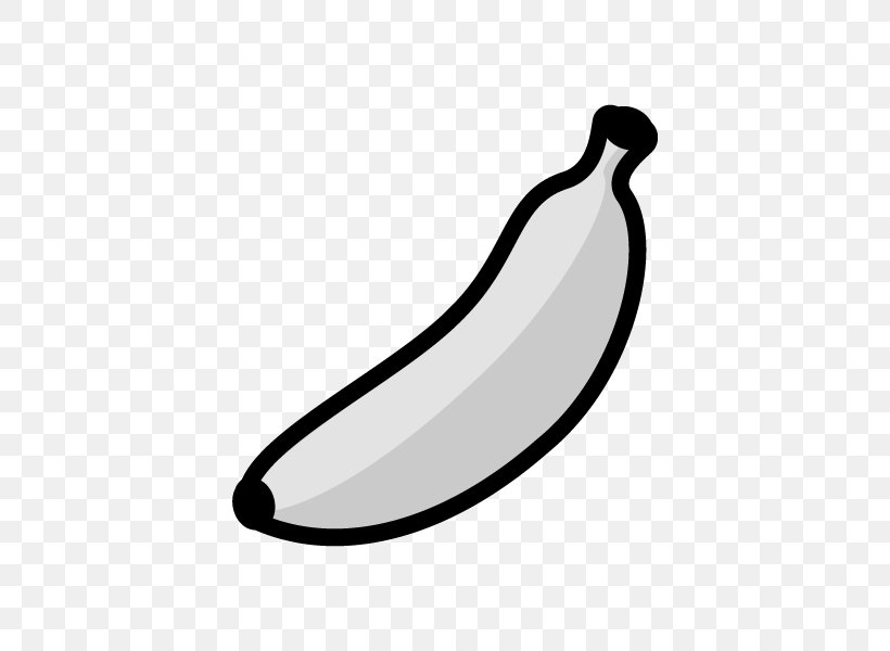Black And White Monochrome Painting Banana Coloring Book, PNG, 600x600px, Black And White, Banana, Coloring Book, Food, Handwriting Download Free