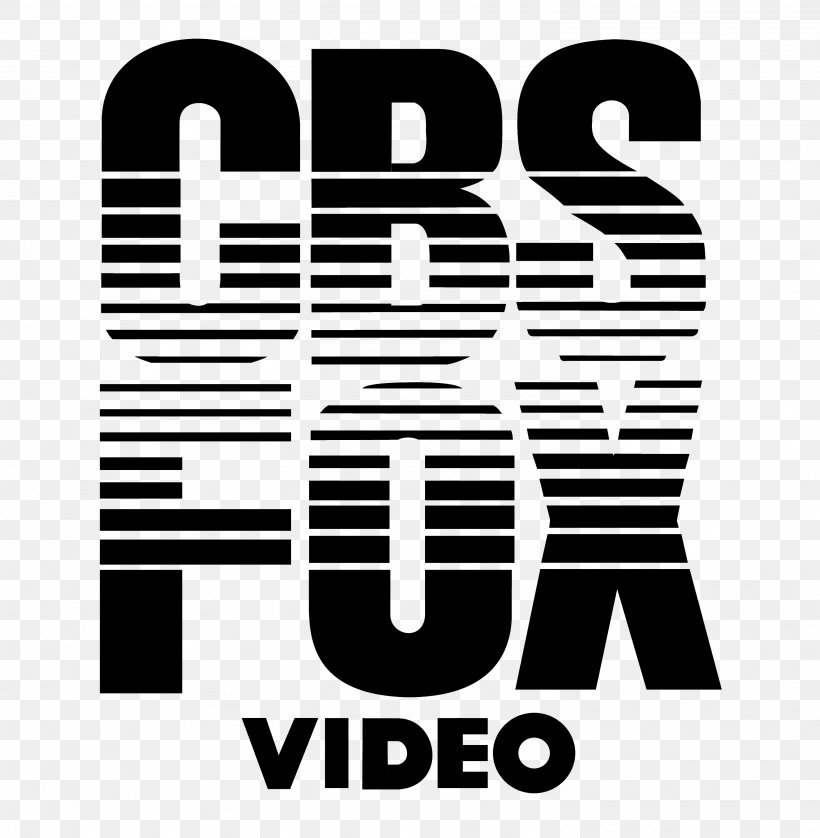 CBS/Fox Video VHS 20th Century Fox Home Entertainment CBS Home Entertainment Home Video, PNG, 3006x3072px, 20th Century Fox, 20th Century Fox Home Entertainment, Cbsfox Video, Area, Black And White Download Free