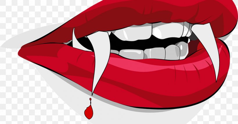 Fang Vampire Human Tooth Dracula, PNG, 960x504px, Watercolor, Cartoon, Flower, Frame, Heart Download Free