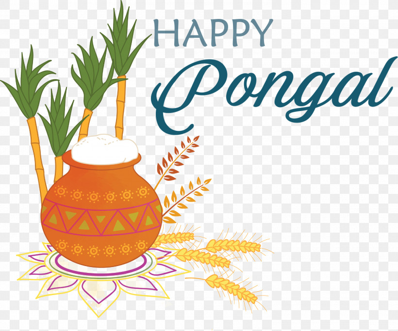 Happy Pongal Pongal, PNG, 3000x2500px, Happy Pongal, Bihu, Festival, Happiness, Harvest Festival Download Free