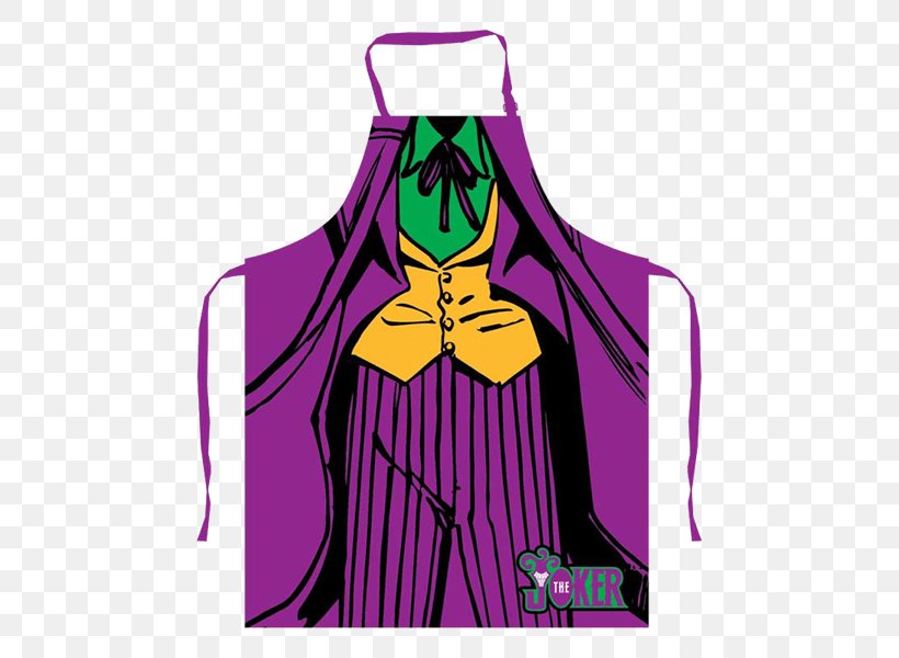 Joker Clothing Apron DC Comics, PNG, 600x600px, Joker, Apron, Clothing, Clothing Accessories, Comics Download Free
