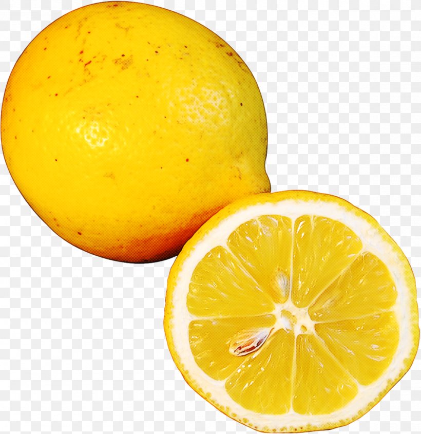 Lemon Citrus Meyer Lemon Yellow Fruit, PNG, 1153x1189px, Lemon, Citric Acid, Citron, Citrus, Fruit Download Free