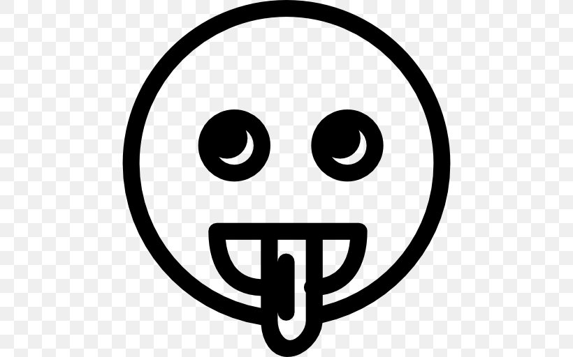Smiley Emoticon Emotion, PNG, 512x512px, Smiley, Area, Black And White, Emoticon, Emotion Download Free
