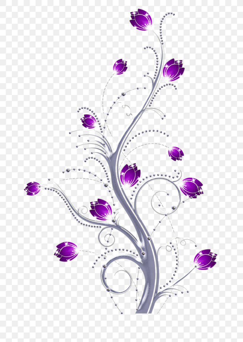 Purple Flower Art Floral Design, PNG, 693x1152px, Purple, Art, Branch, Deviantart, Drawing Download Free