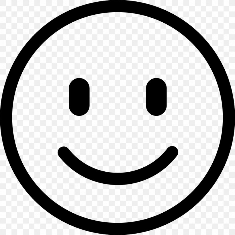 Emoticon Smiley Clip Art, PNG, 980x980px, Emoticon, Black And White, Cdr, Emotion, Face Download Free