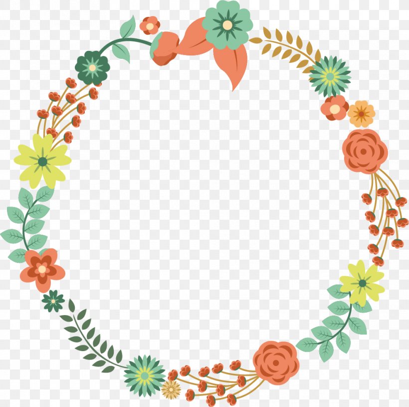 Flower Vector Graphics Image Clip Art, PNG, 989x983px, Flower, Fashion Accessory, Flower Box, Garland, Green Download Free
