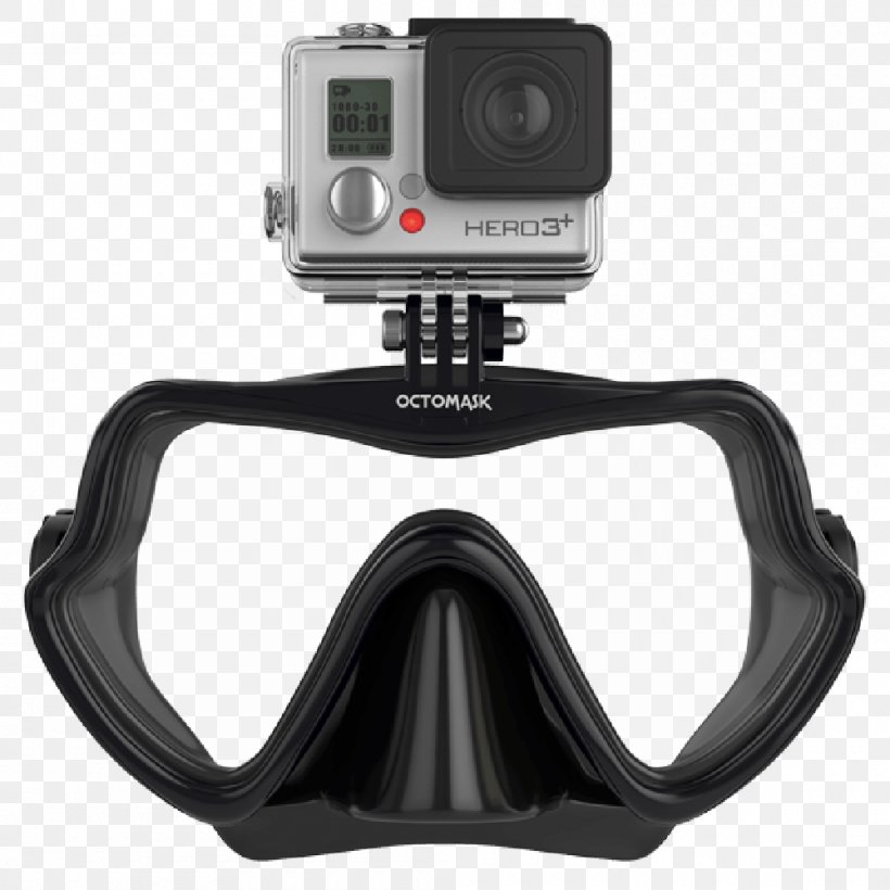 GoPro Hero2 Diving & Snorkeling Masks Scuba Diving, PNG, 1000x1000px, Gopro Hero2, Camera, Camera Accessory, Camera Lens, Cameras Optics Download Free