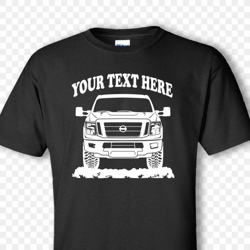 T-shirt Pickup Truck Chevrolet Ford Bronco, PNG, 1000x1000px, Tshirt, Black, Brand, Chevrolet, Clothing Download Free