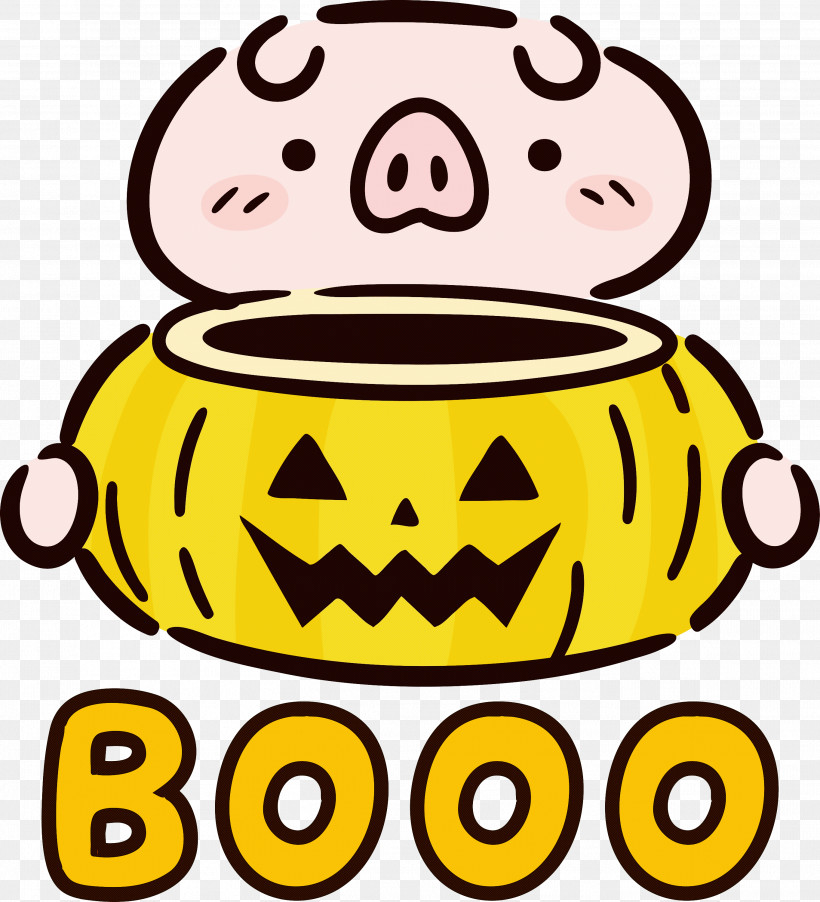 Booo Happy Halloween, PNG, 2727x3000px, Booo, Cartoon, Color, Drawing, Gratis Download Free