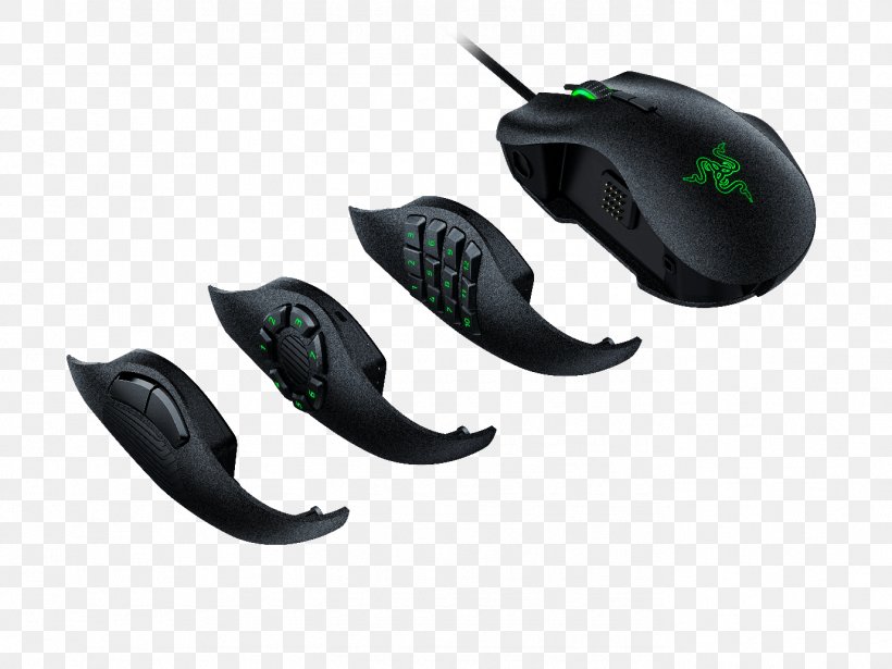 Computer Mouse Razer Naga Hex V2 Trinity Gaming Laser Mouse RZ01-02410100-r3u1 Pelihiiri Razer Inc., PNG, 1378x1034px, Computer Mouse, Computer Component, Dots Per Inch, Electronic Device, Headset Download Free