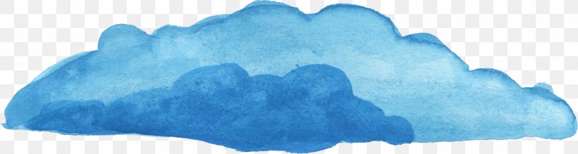 Transparent Watercolor Watercolor Painting Cloud, PNG, 2228x596px, Transparent Watercolor, Blue, Cloud, Color, Crayon Download Free