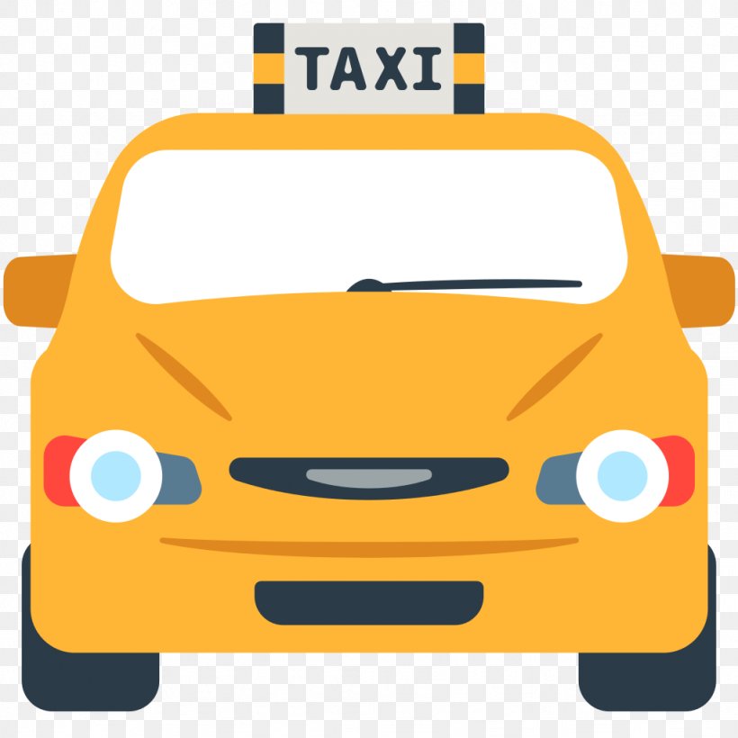 Taxi Emoji Car Driver, PNG, 1024x1024px, Watercolor, Cartoon, Flower, Frame, Heart Download Free