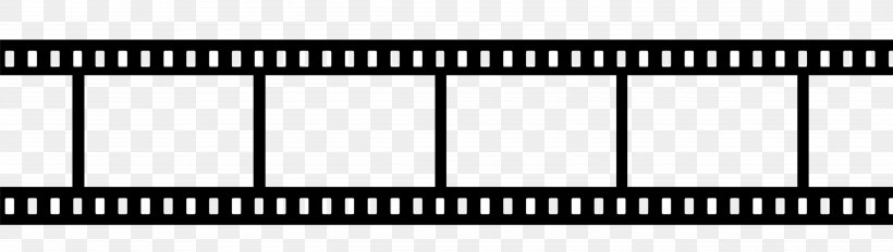 Film Reel Cinema, PNG, 4960x1408px, Film, Area, Black, Black And White, Cinema Download Free