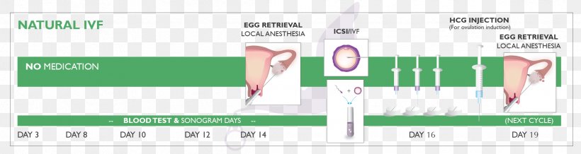 In Vitro Fertilisation Natural Cycle In Vitro Fertilization Embryo Surrogacy, PNG, 2383x635px, In Vitro Fertilisation, Area, Brand, Childbirth, Diagram Download Free