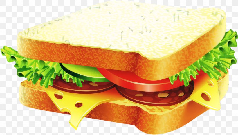 Junk Food Cartoon, PNG, 1397x797px, Sandwich, American Cheese, Bologna Sandwich, Breakfast, Breakfast Sandwich Download Free