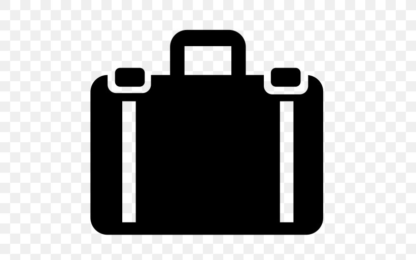 Travel Baggage, PNG, 512x512px, Baggage, Blackandwhite, Business, Logo, Material Property Download Free